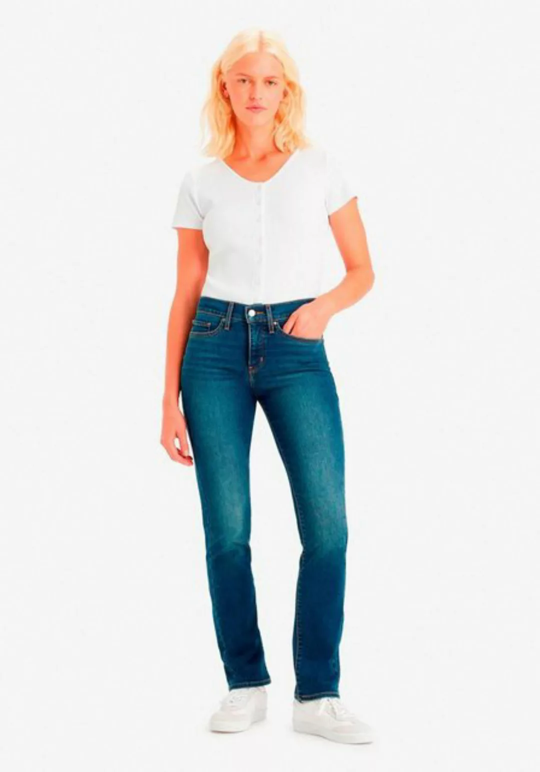 Levi's® Gerade Jeans 314 Shaping Straight mit Stretch günstig online kaufen