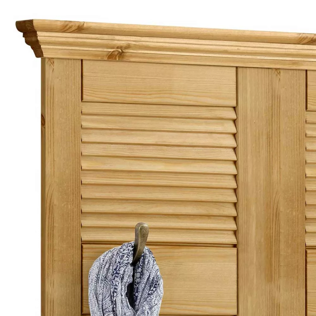 Hängegarderobe aus Kiefer Massivholz Landhausstil günstig online kaufen