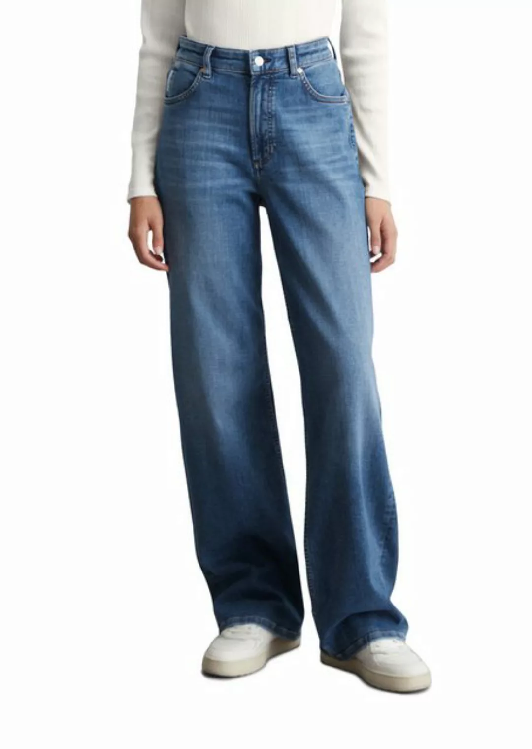 Marc OPolo DENIM Weite Jeans "aus Organic Cotton-Stretch" günstig online kaufen