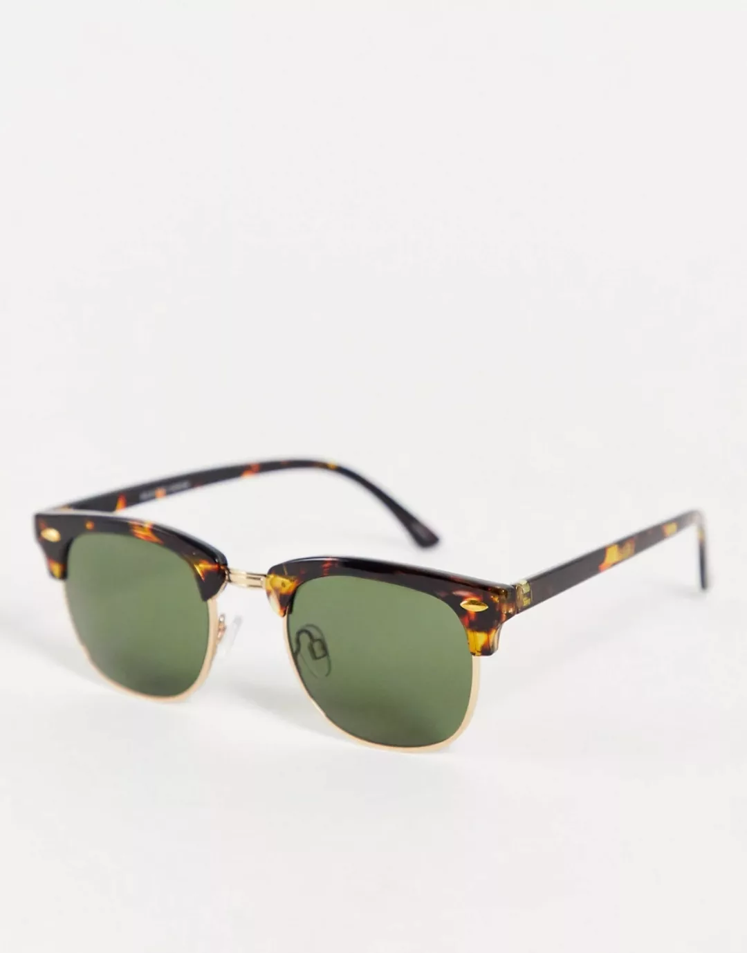 Selected Homme – Braune Retro-Sonnenbrille günstig online kaufen