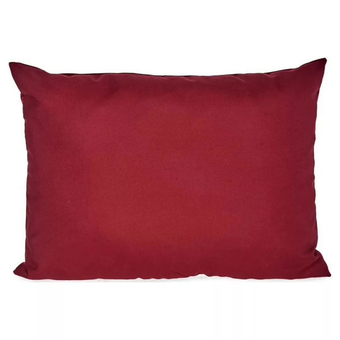 Dekokissen 60 X 45 Cm Polyester Rot günstig online kaufen