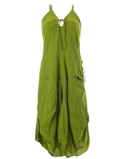 Vishes Ballonkleid Lagenlook Ballonkleid mit verstellbaren Trägern Hippie, günstig online kaufen