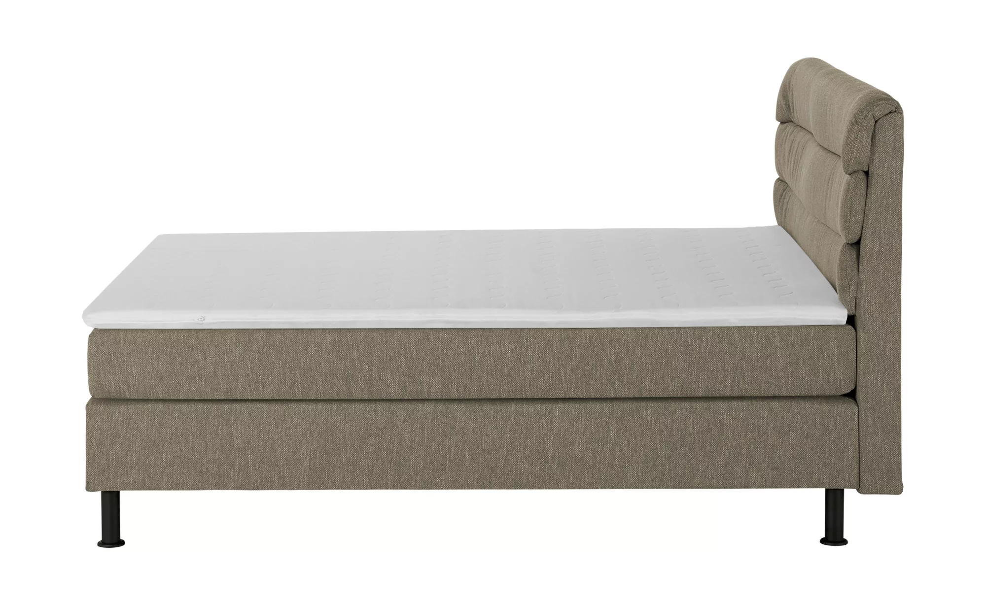 Boxspringbett  Lina ¦ braun ¦ Maße (cm): B: 188 H: 122 Betten > Boxspringbe günstig online kaufen