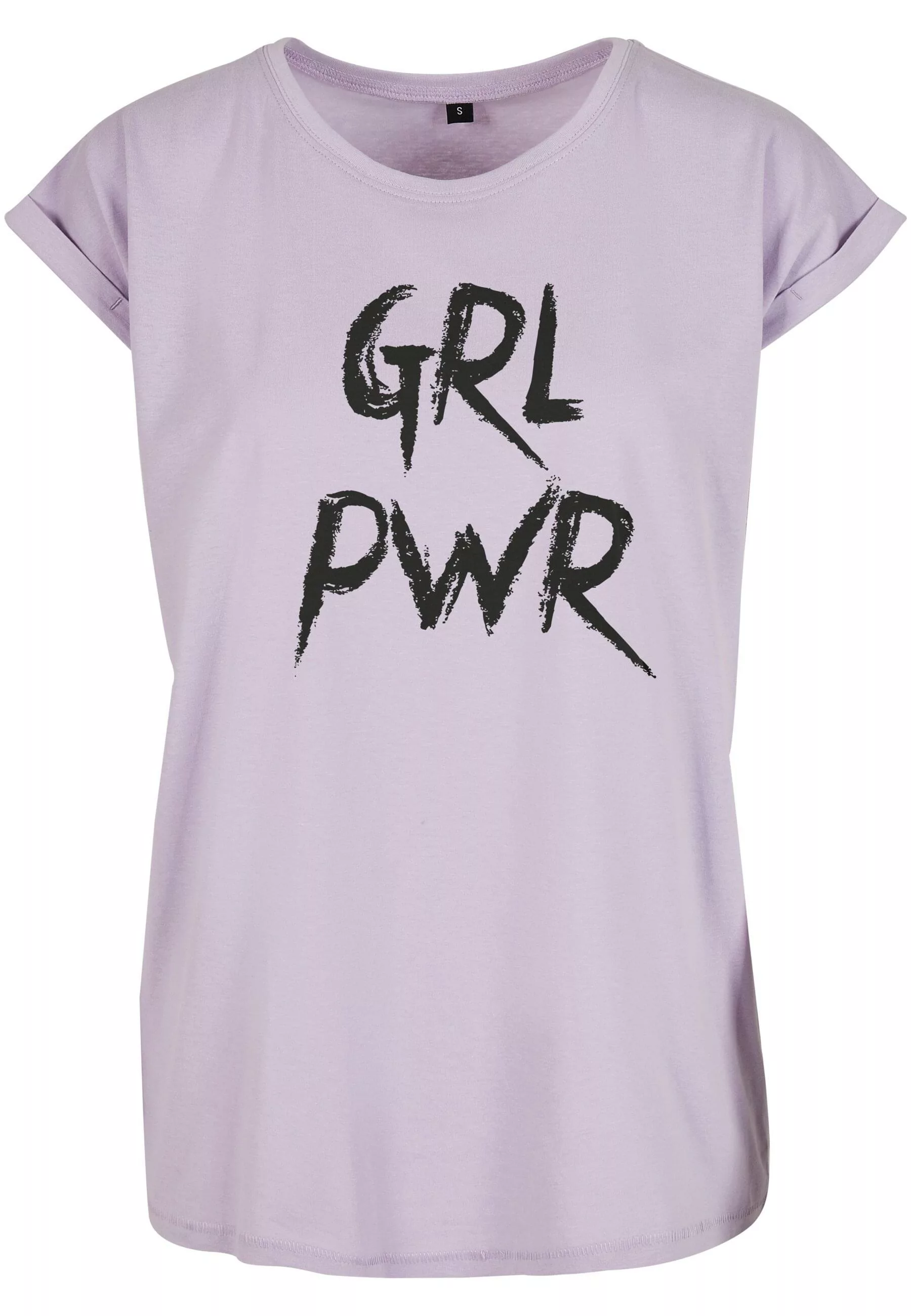 MisterTee T-Shirt "MisterTee Damen Ladies GRL PWR Tee", (1 tlg.) günstig online kaufen