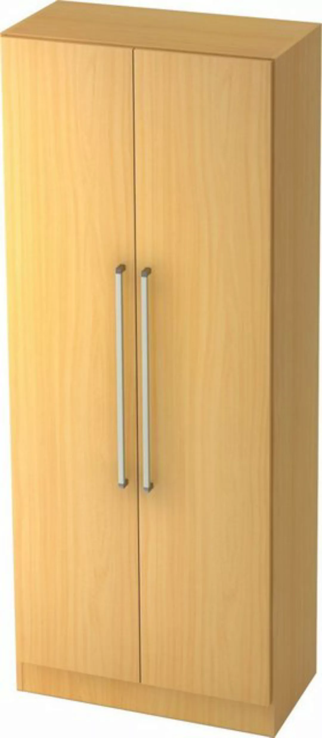 Aktenschrank Schrank Solid 5OH BxTxH 80x42x200,4cm Griff CE Buche/Buche günstig online kaufen