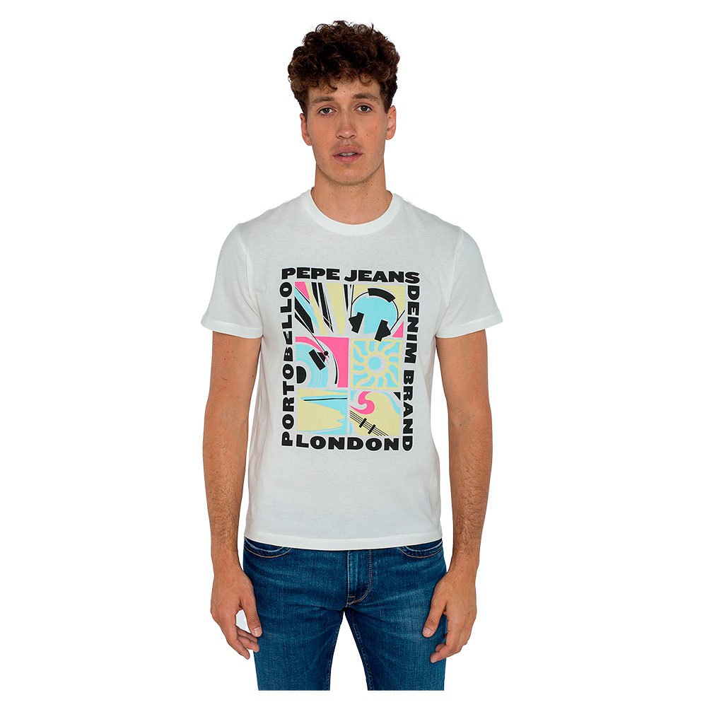 Pepe Jeans Mac Kurzärmeliges T-shirt L Off White günstig online kaufen