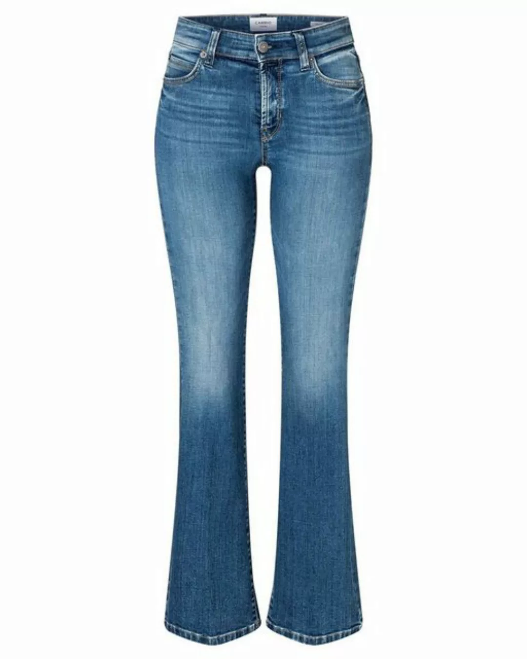 Cambio 5-Pocket-Jeans Damen Bootcutjeans (1-tlg) günstig online kaufen