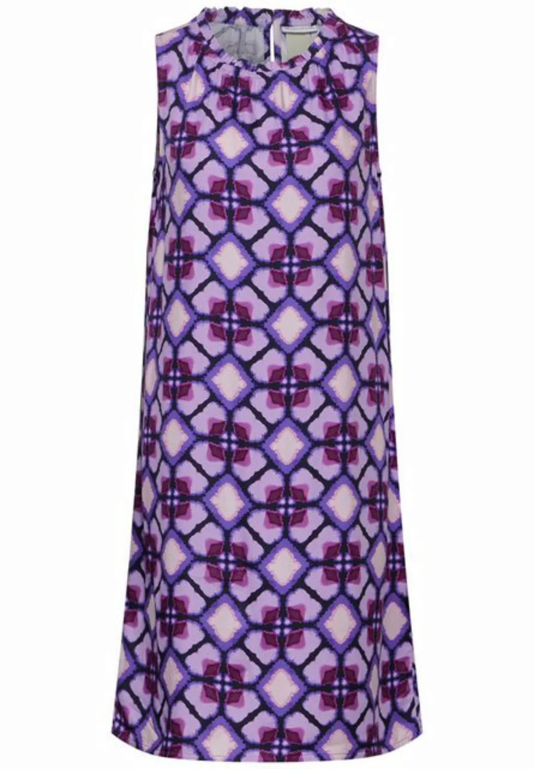 STREET ONE Sommerkleid - leichtes gemustertes Kleid ärmellos - Viskose Prin günstig online kaufen