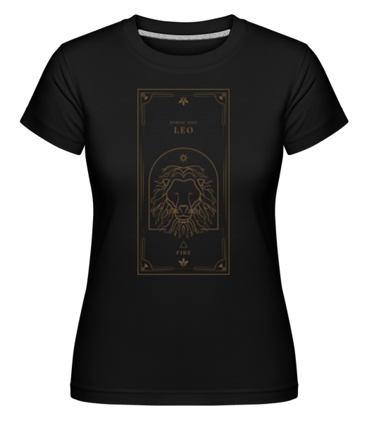 Art Deco Zodiac Sign Leo · Shirtinator Frauen T-Shirt günstig online kaufen