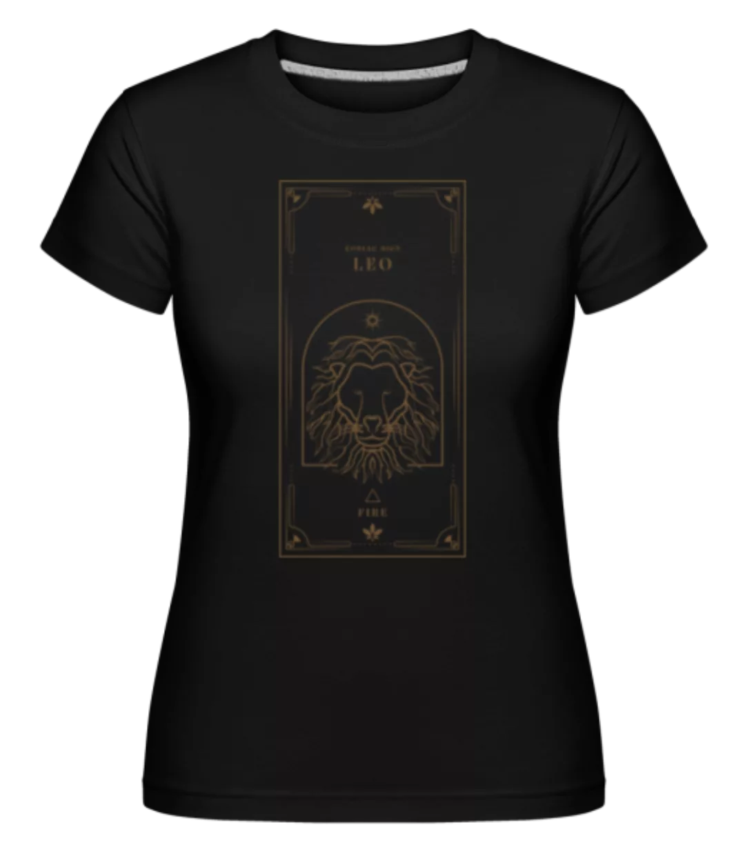Art Deco Zodiac Sign Leo · Shirtinator Frauen T-Shirt günstig online kaufen