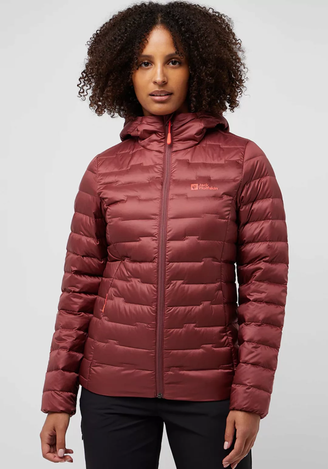 Jack Wolfskin Daunenjacke "PASSAMANI DOWN HOODY W", mit Kapuze günstig online kaufen