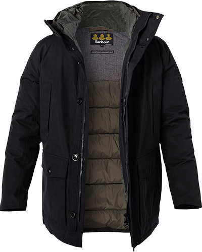 Barbour Parka Arctic black MWB0910BK11 günstig online kaufen