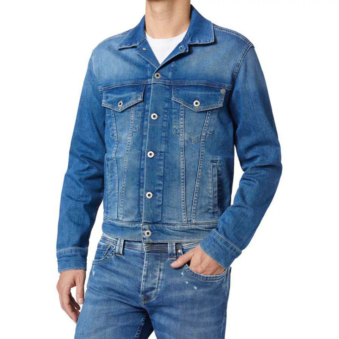 Pepe Jeans Pinner Jacke S Denim günstig online kaufen
