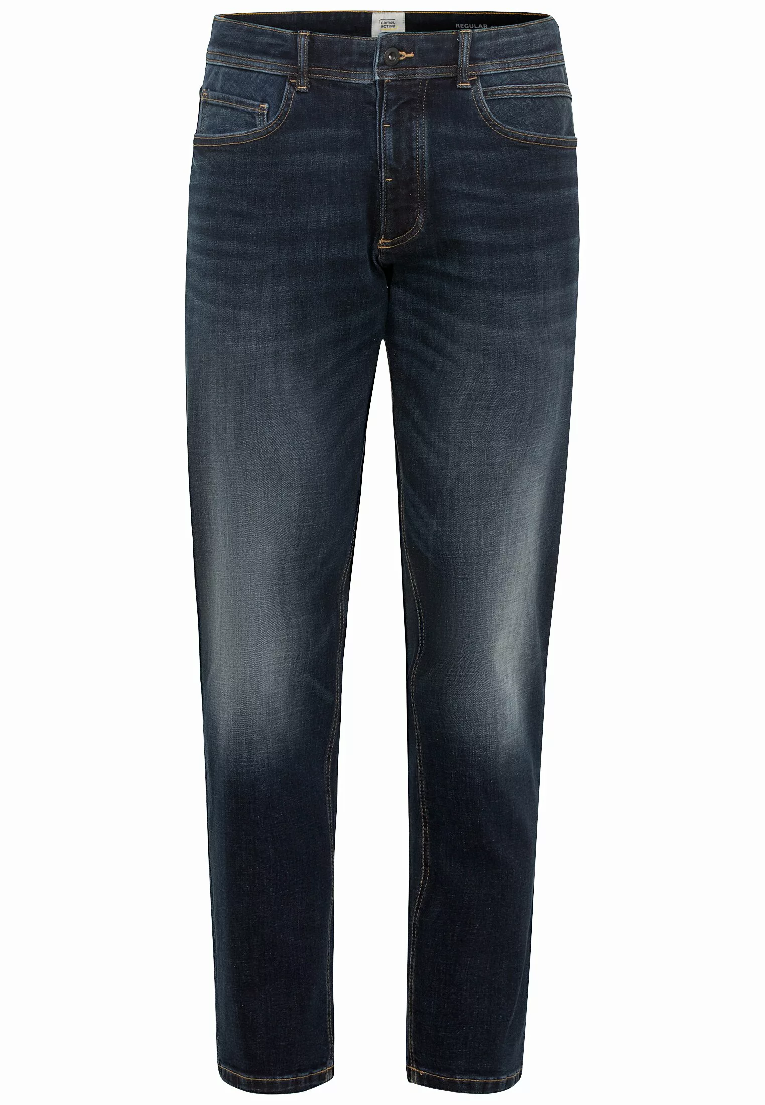 camel active 5-Pocket-Jeans mit kontrastfarbenen Nähten günstig online kaufen