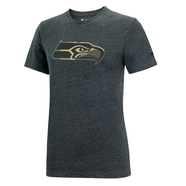 New Era Print-Shirt New Era NFL SEATTLE SEAHAWKS Camo Logo T-Shirt -Graphit günstig online kaufen