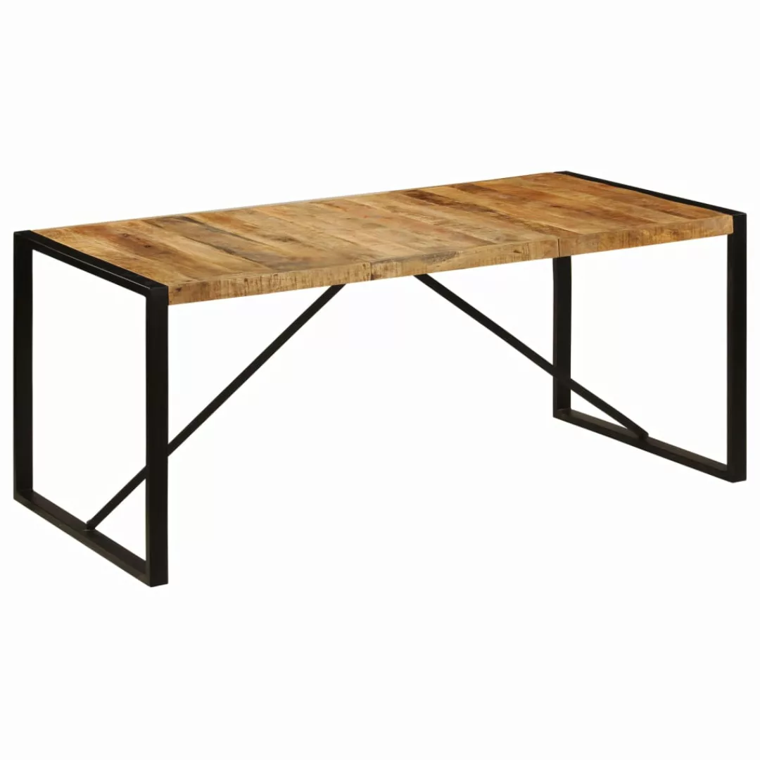 Esstisch 180 X 90 X 75 Cm Massivholz Mango günstig online kaufen