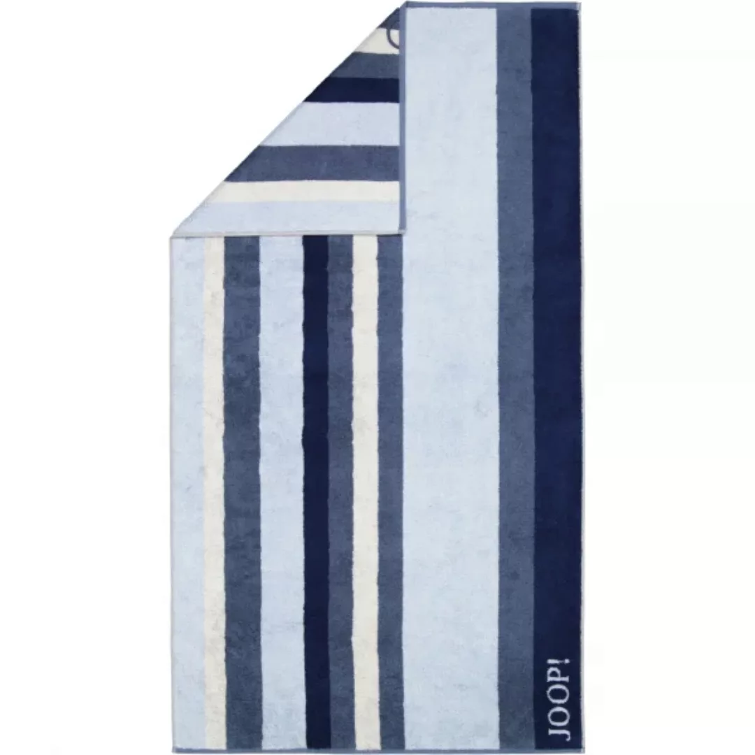 JOOP! Handtücher Vibe Streifen 1698 - Farbe: ozean - 11 - Duschtuch 80x150 günstig online kaufen