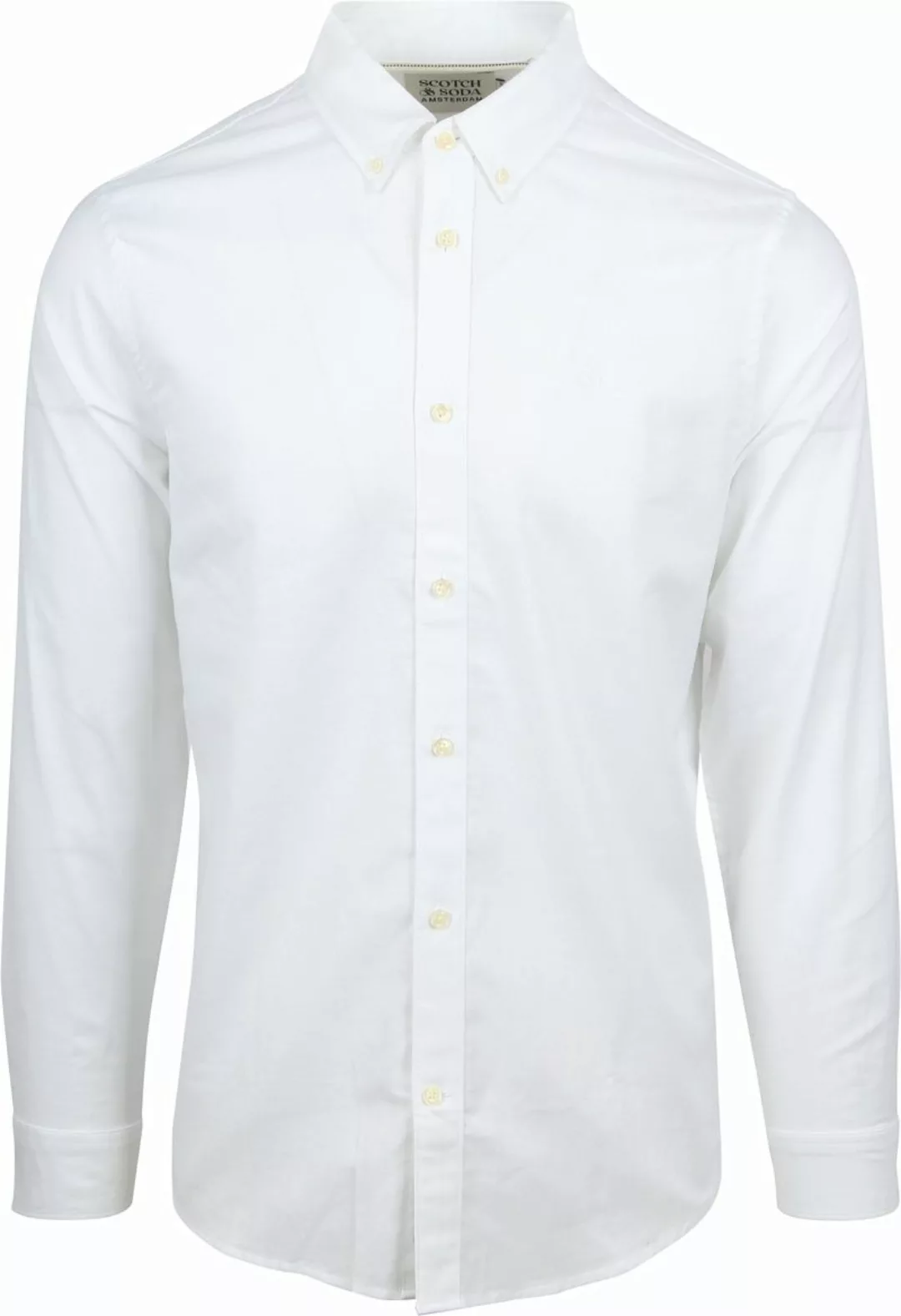 Scotch and Soda Core Oxford Hemd Weiß - Größe XL günstig online kaufen