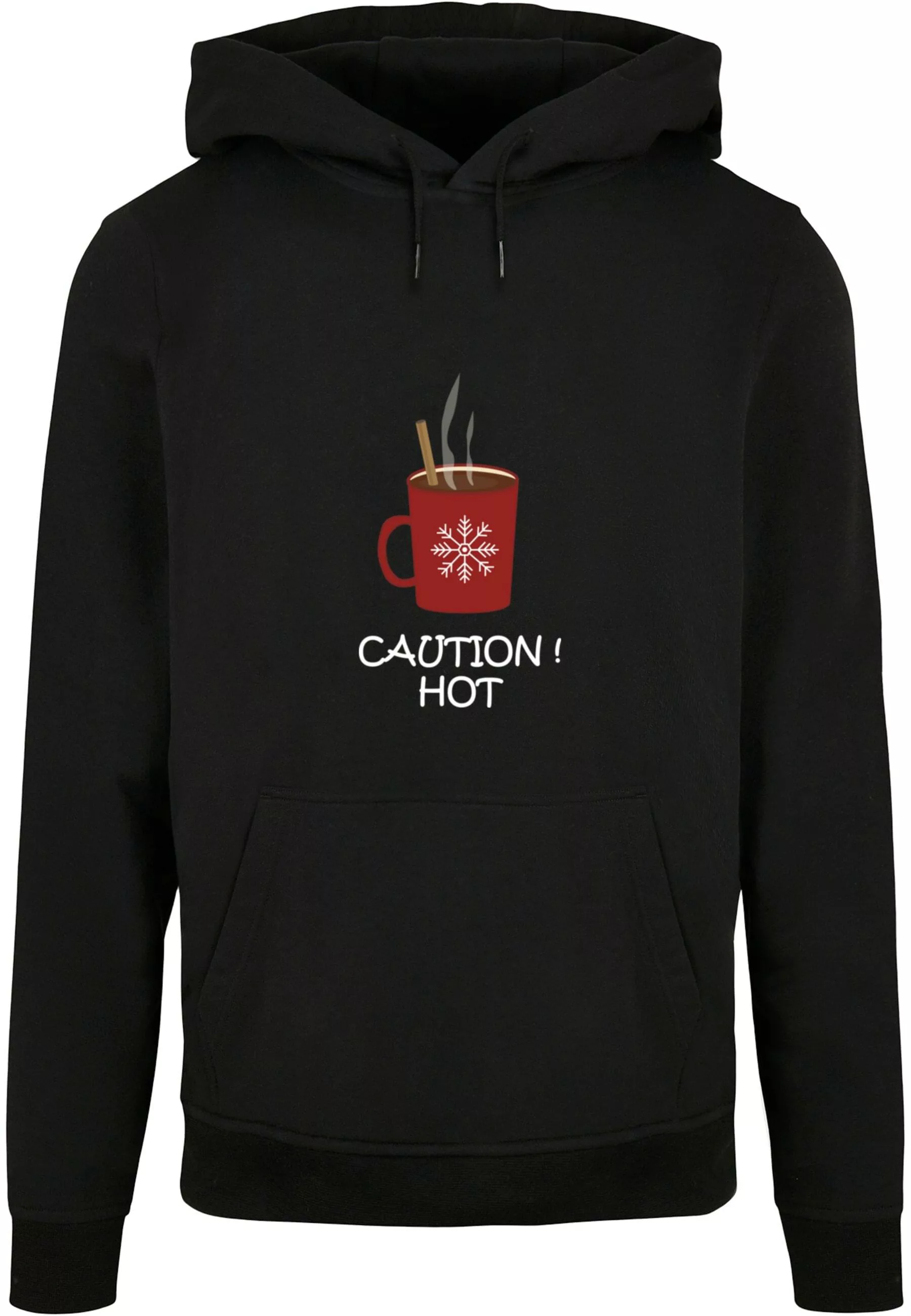 Merchcode Kapuzensweatshirt "Merchcode Herren Caution Hot Basic Hoody" günstig online kaufen