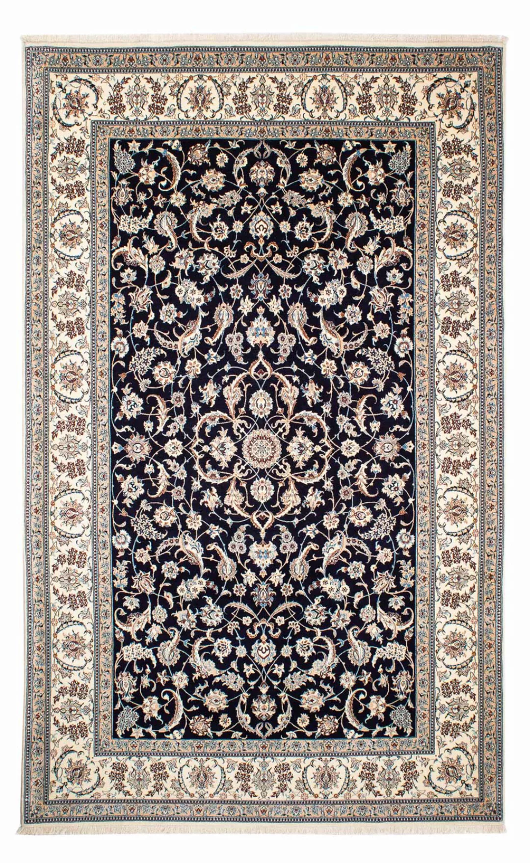 morgenland Orientteppich »Perser - Nain - Premium - 267 x 173 cm - dunkelbl günstig online kaufen