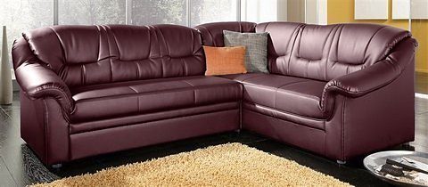 DOMO collection Ecksofa "Montana, zeitlose Rückensteppung, bequeme Armlehne günstig online kaufen