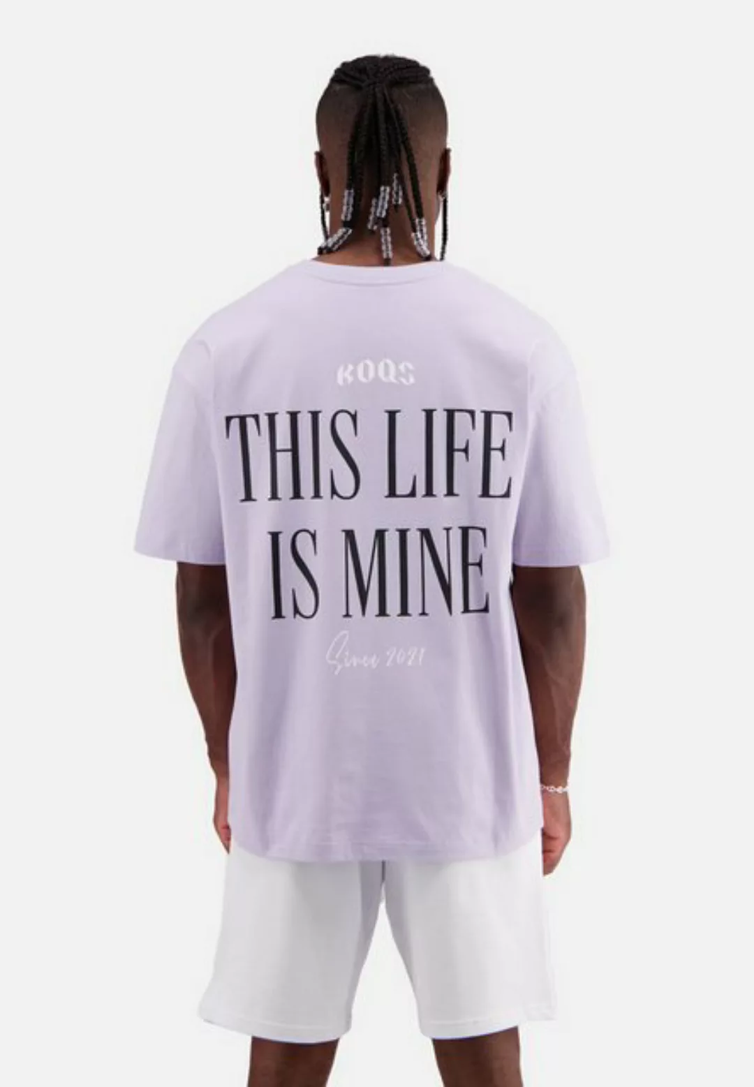 KOQS T-Shirt "This Life is mine günstig online kaufen