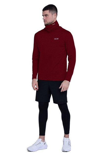 TCA Langarmshirt TCA Herren Thermo Laufshirt - Cabernet (1-tlg) günstig online kaufen