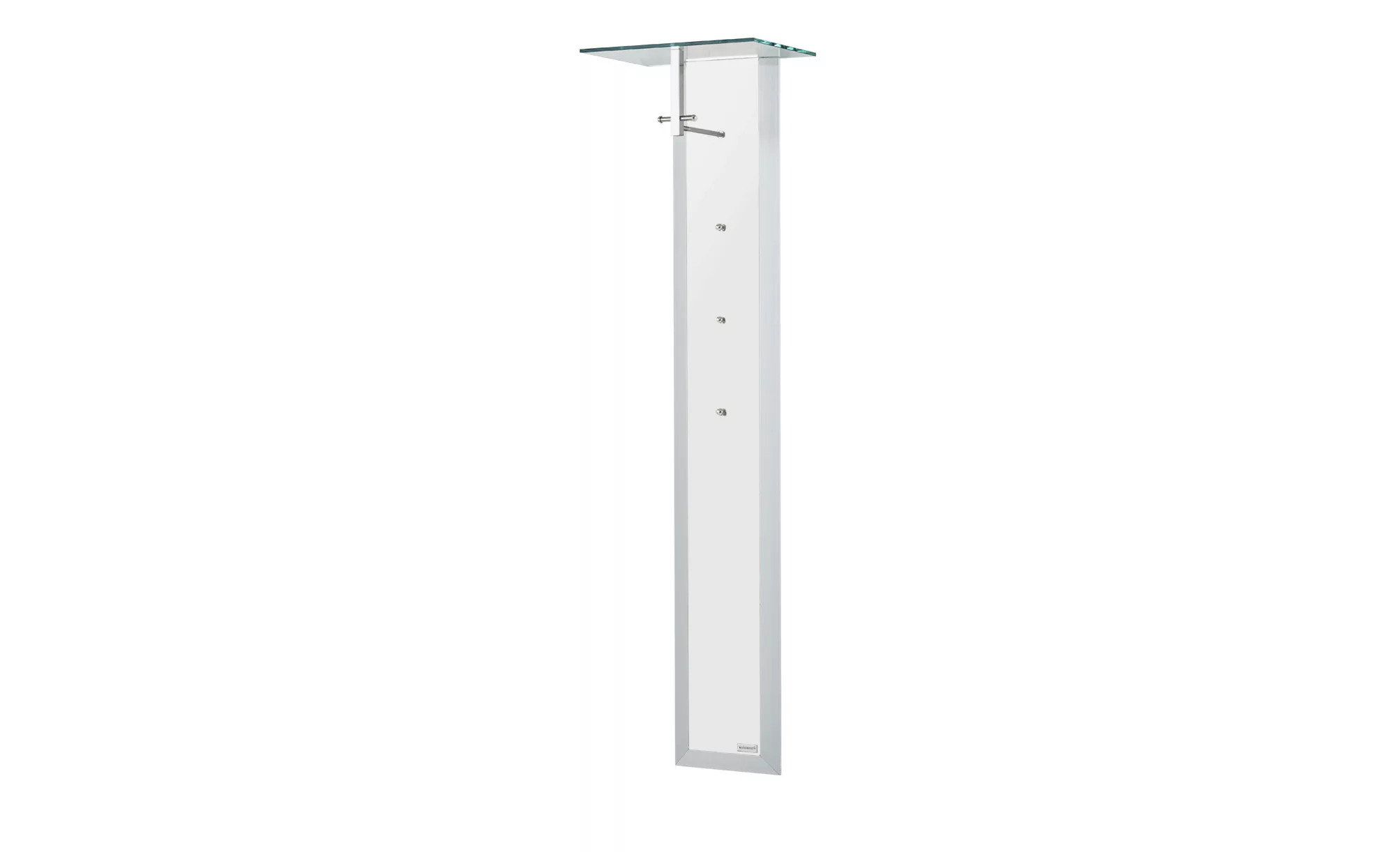 Wohnwert Wandgarderobe  Intro - weiß - 52 cm - 195 cm - 35 cm - Garderoben günstig online kaufen