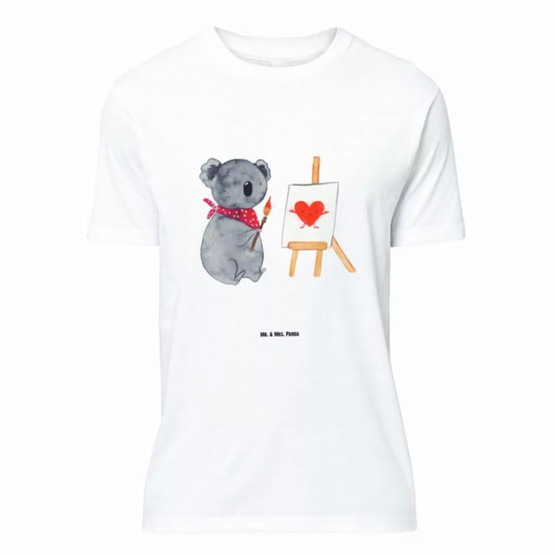 Mr. & Mrs. Panda T-Shirt Koala Künstler - Weiß - Geschenk, Koalabär, Shirt, günstig online kaufen