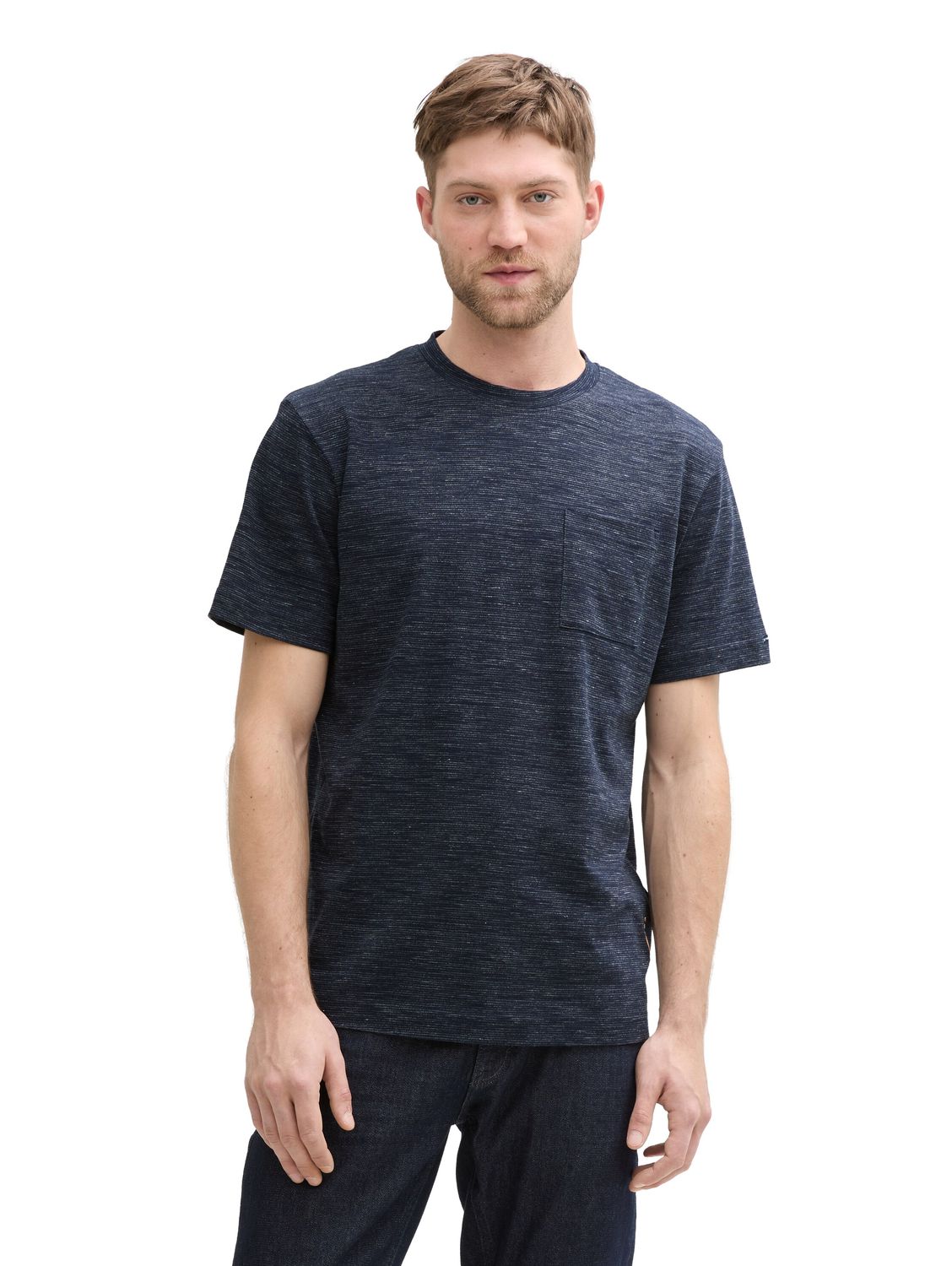 Tom Tailor Herren T-Shirt T-SHIRT WITH POCKET - Regular Fit günstig online kaufen