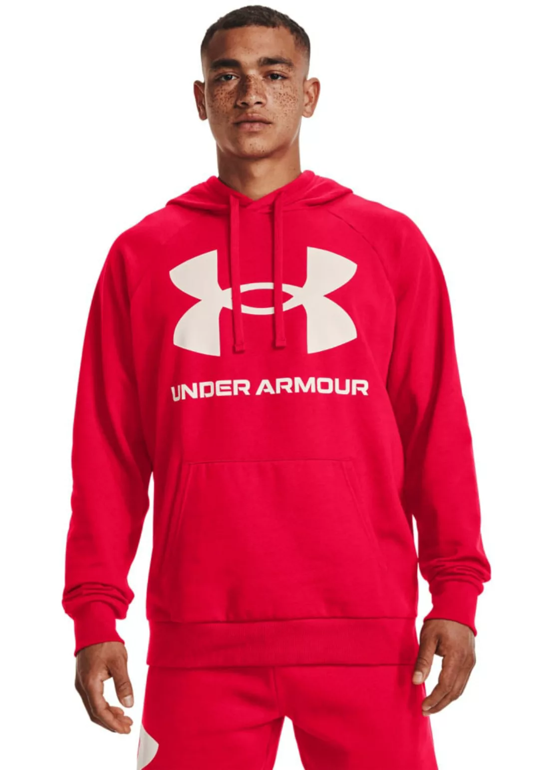 Under Armour Kapuzensweatshirt "UA RIVAL FLEECE BIG LOGO HD" günstig online kaufen