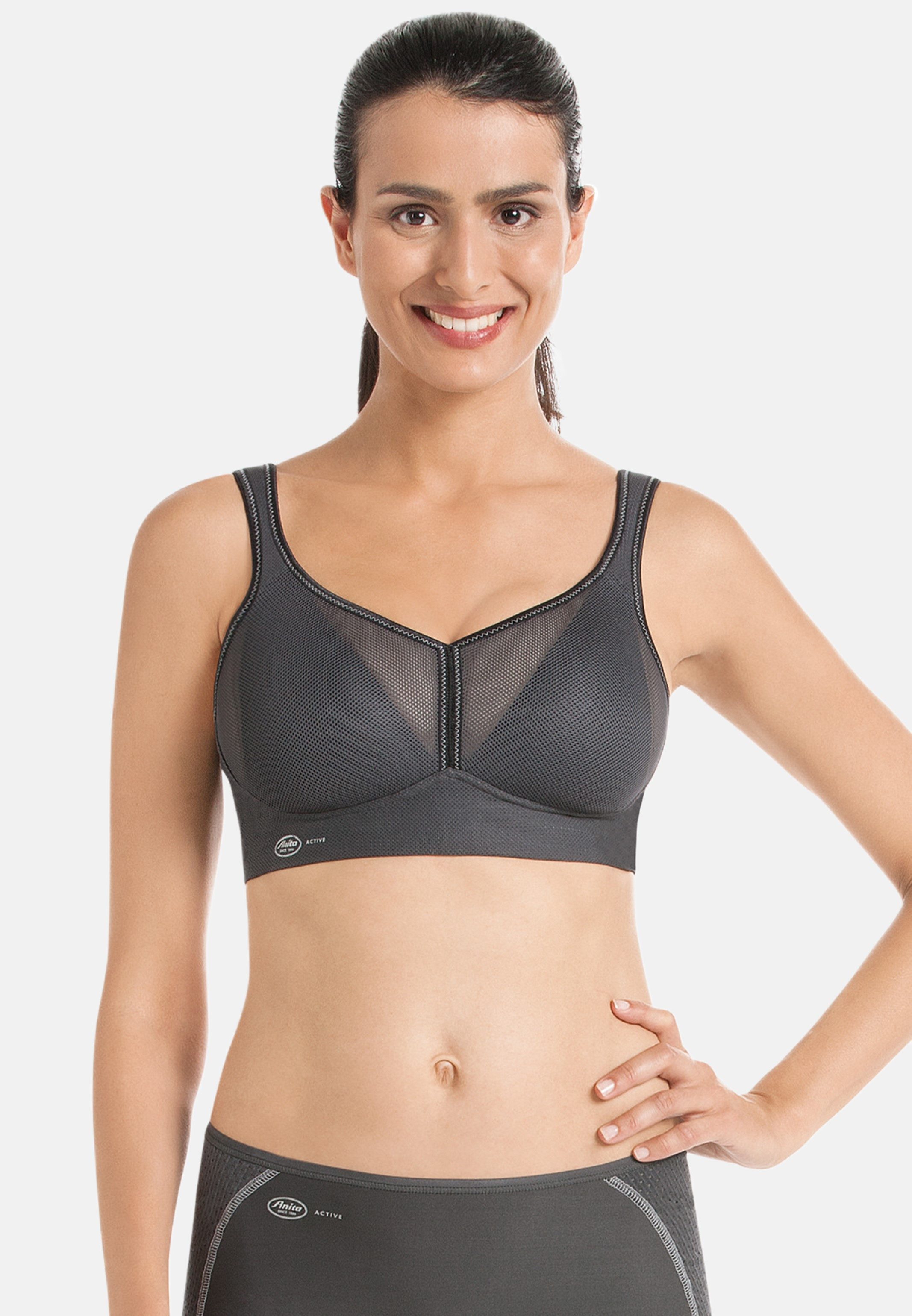 Anita Active Sport-BH "Air Control Delta Pad", doppellagige Cups, Powertüll günstig online kaufen