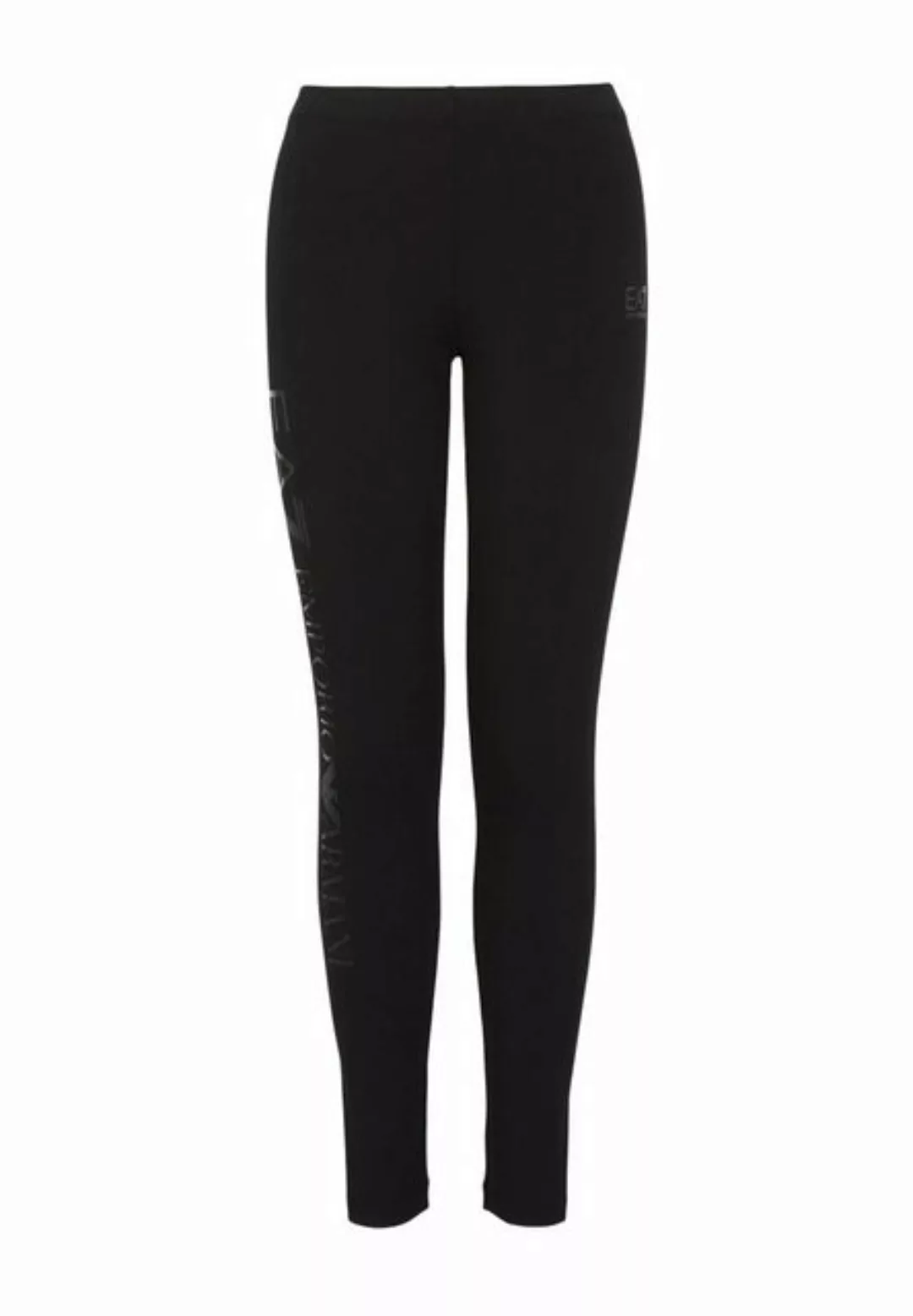 Emporio Armani Leggings Hose Shiny Leggings aus Baumwollstretch (1-tlg) günstig online kaufen