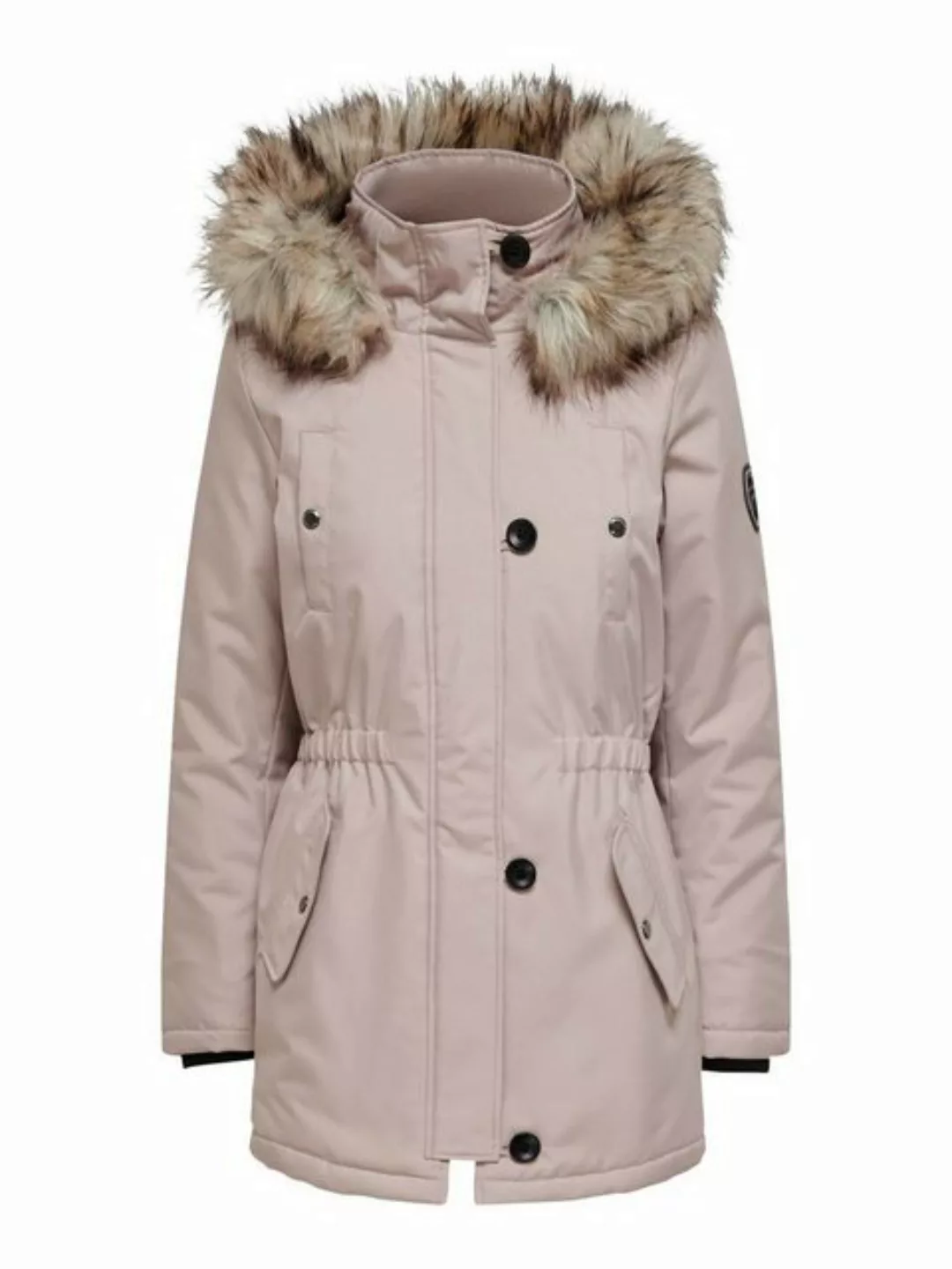 ONLY Winterjacke Only Damen Winter-Jacke OnlIris einfarbiger Parka Mantel F günstig online kaufen