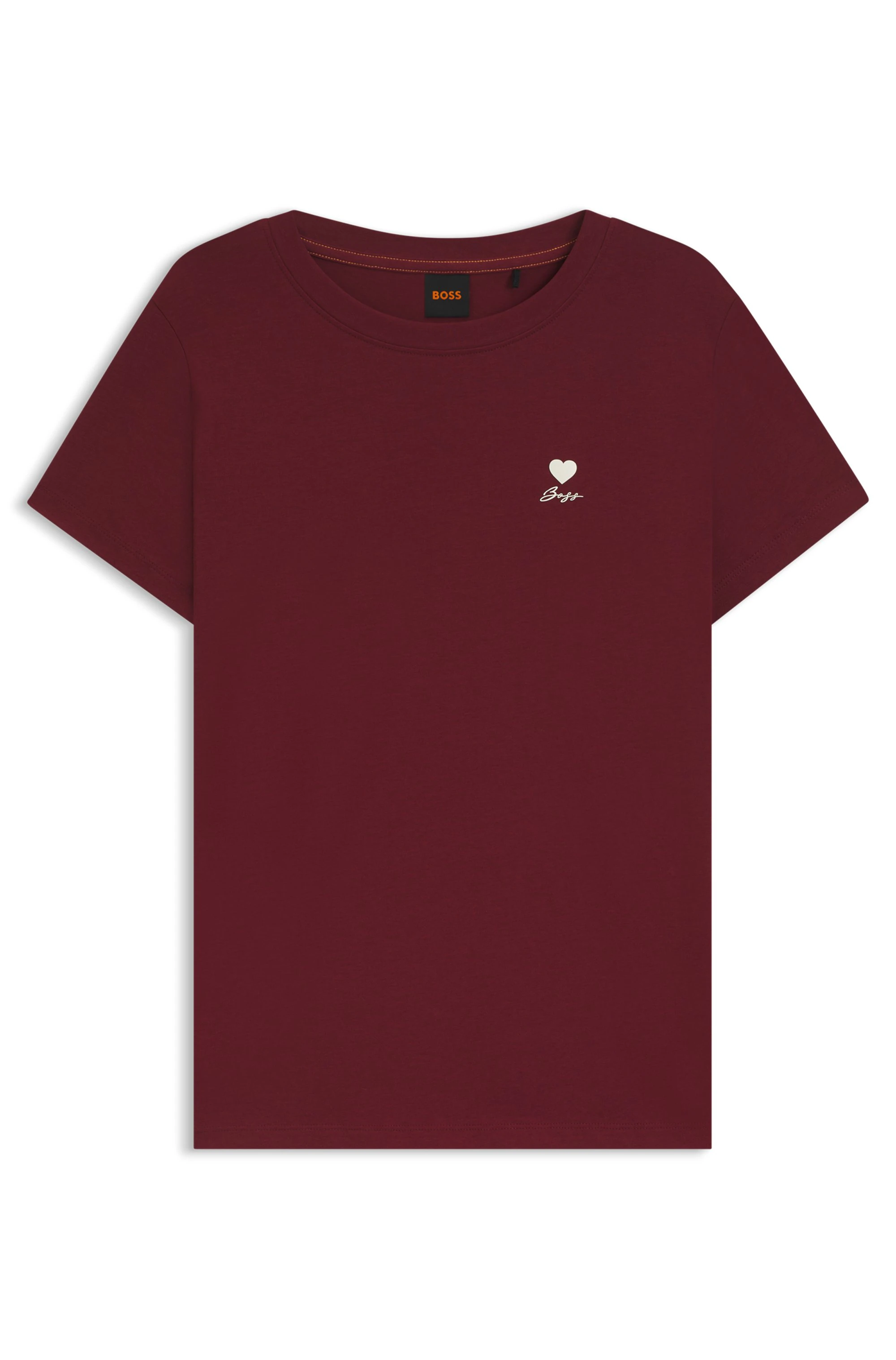 BOSS ORANGE T-Shirt "Esogo Premium Damenmode", mit Artwork auf der Brust günstig online kaufen