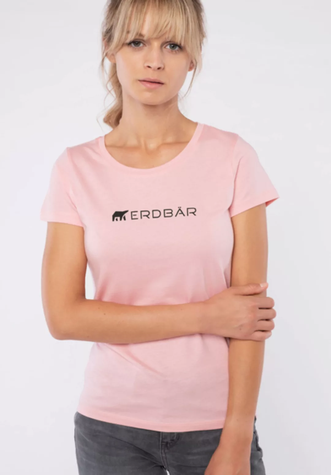 T-shirt - Logo Print - Cotton/modal günstig online kaufen