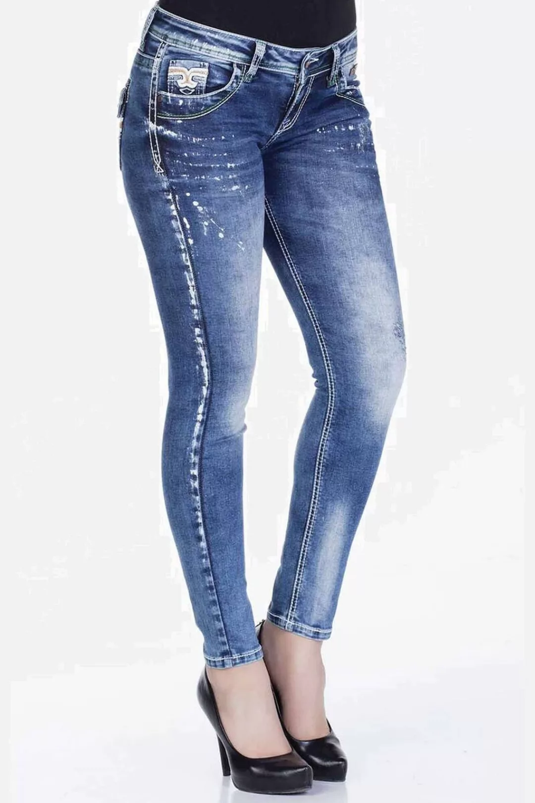 Cipo & Baxx Slim-fit-Jeans "Jeans" günstig online kaufen