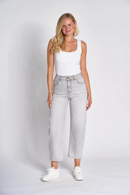 Zhrill 5-Pocket-Jeans Jeans IZA ZHRILL grau günstig online kaufen