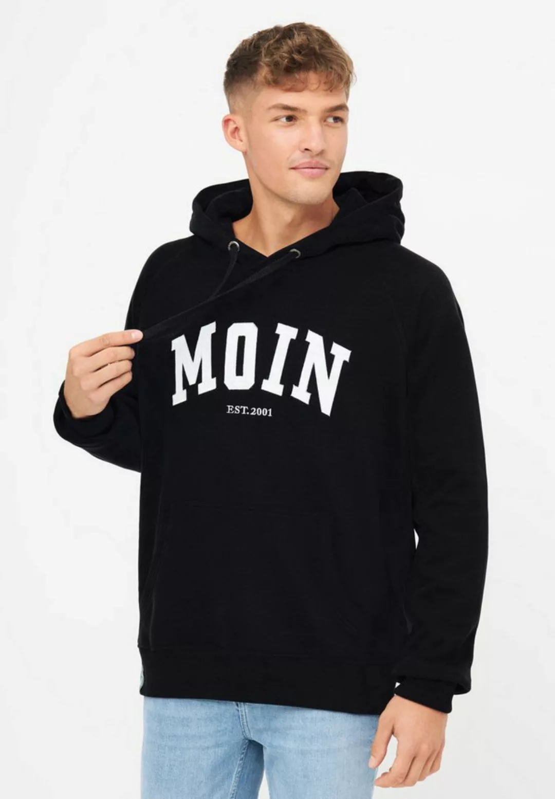 Derbe Kapuzensweatshirt Moin Maritim, Nachhaltig, Organic Cotton, Moin günstig online kaufen