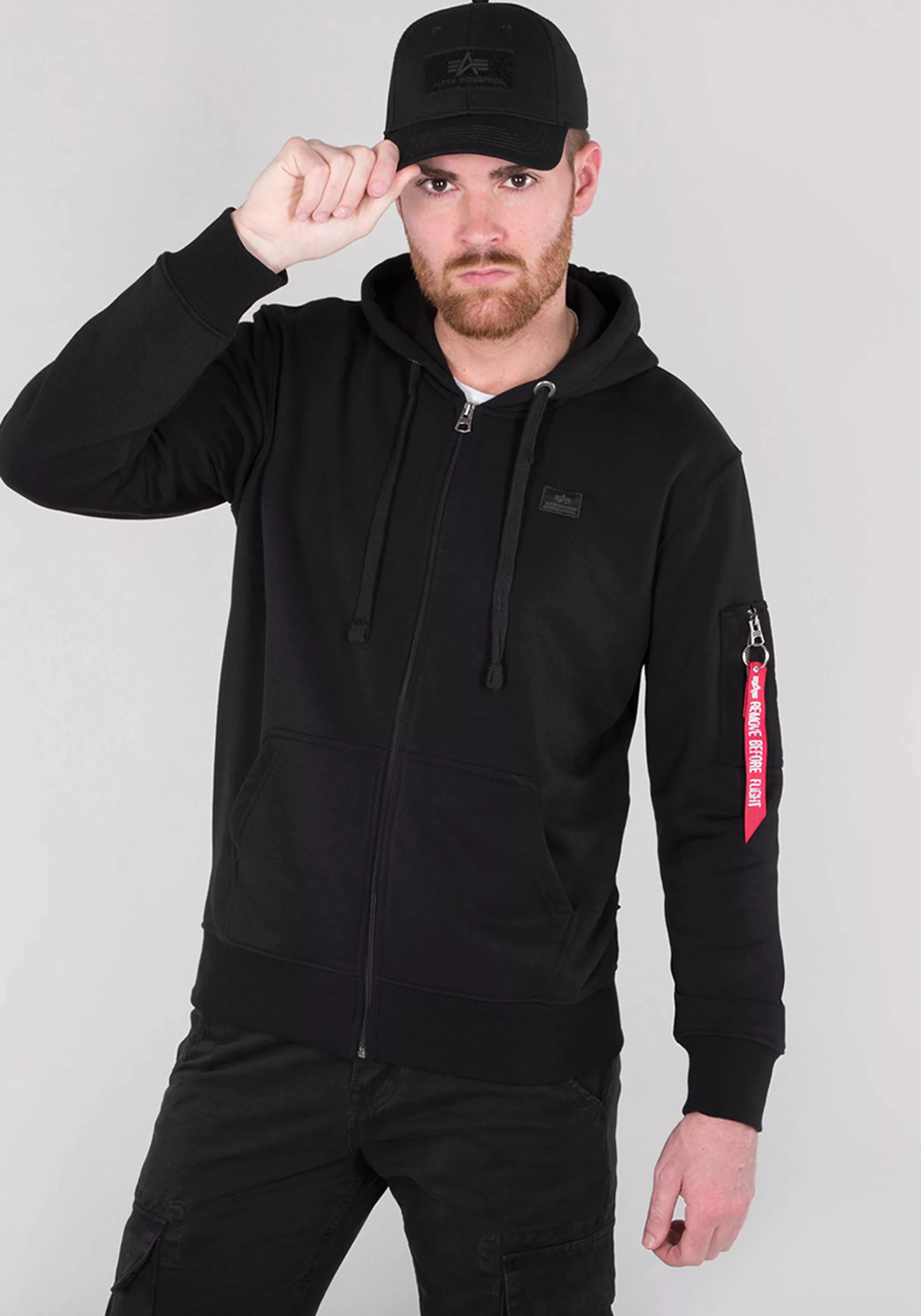 Alpha Industries Hoodie "ALPHA INDUSTRIES Men - Hoodies X-Fit Zip Hoody" günstig online kaufen