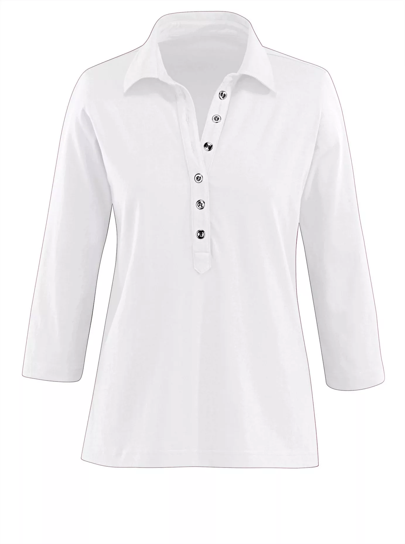 Casual Looks Poloshirt "Poloshirt", (1 tlg.) günstig online kaufen