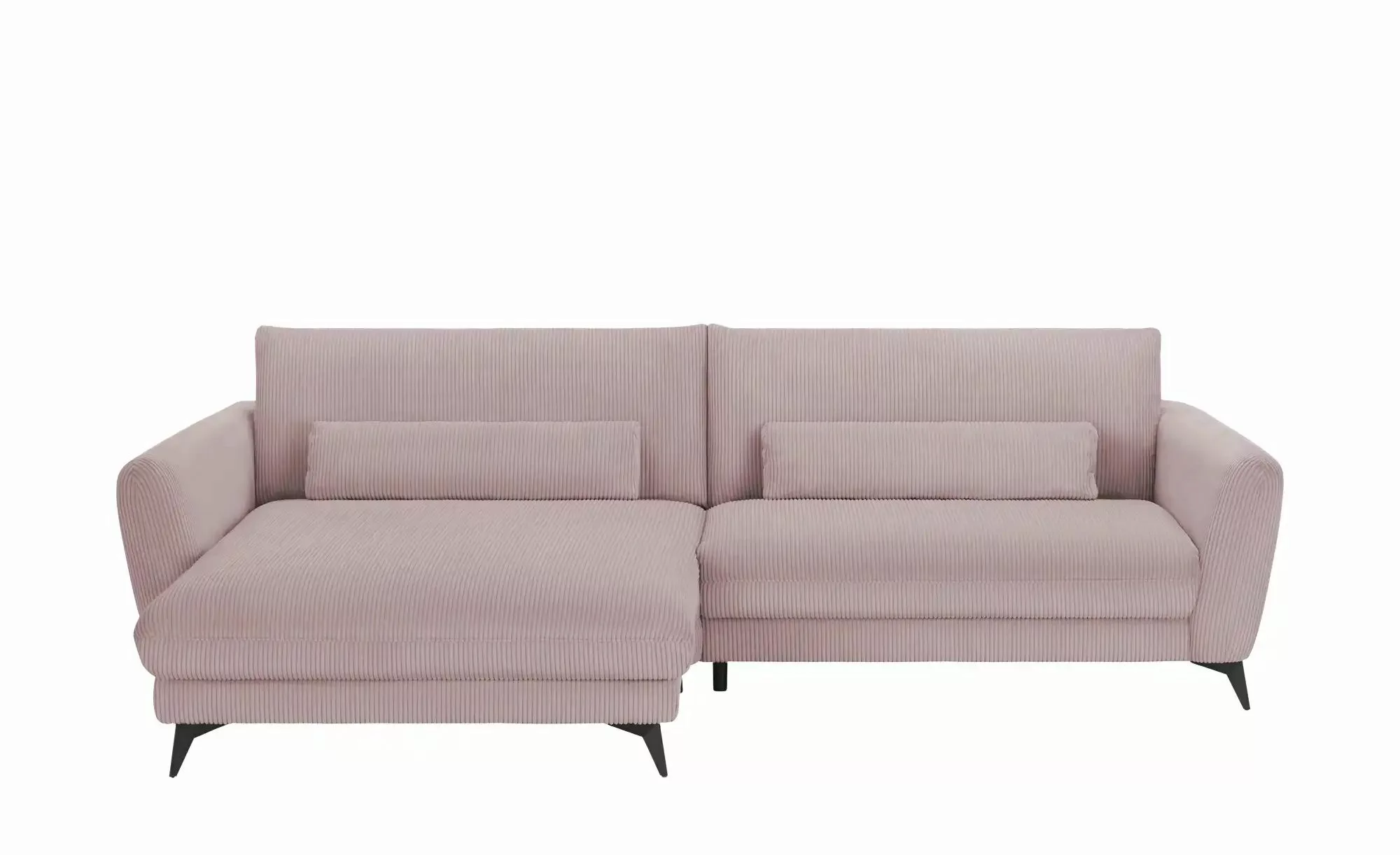 Ecksofa Cordstoff Amina ¦ rosa/pink ¦ Maße (cm): B: 288 H: 81 T: 194.0 Pols günstig online kaufen