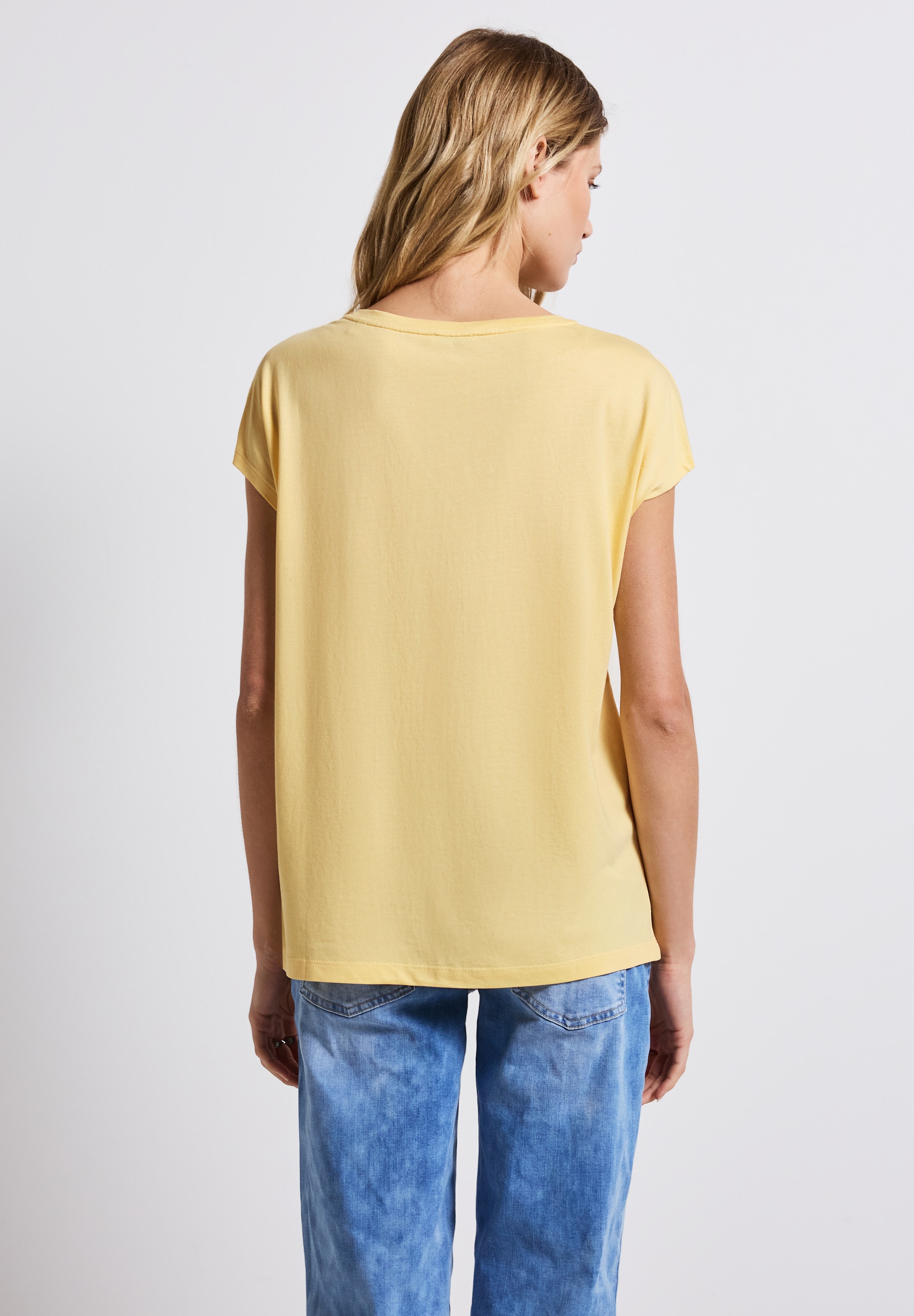 STREET ONE T-Shirt, im soften Baumwoll-Mix günstig online kaufen