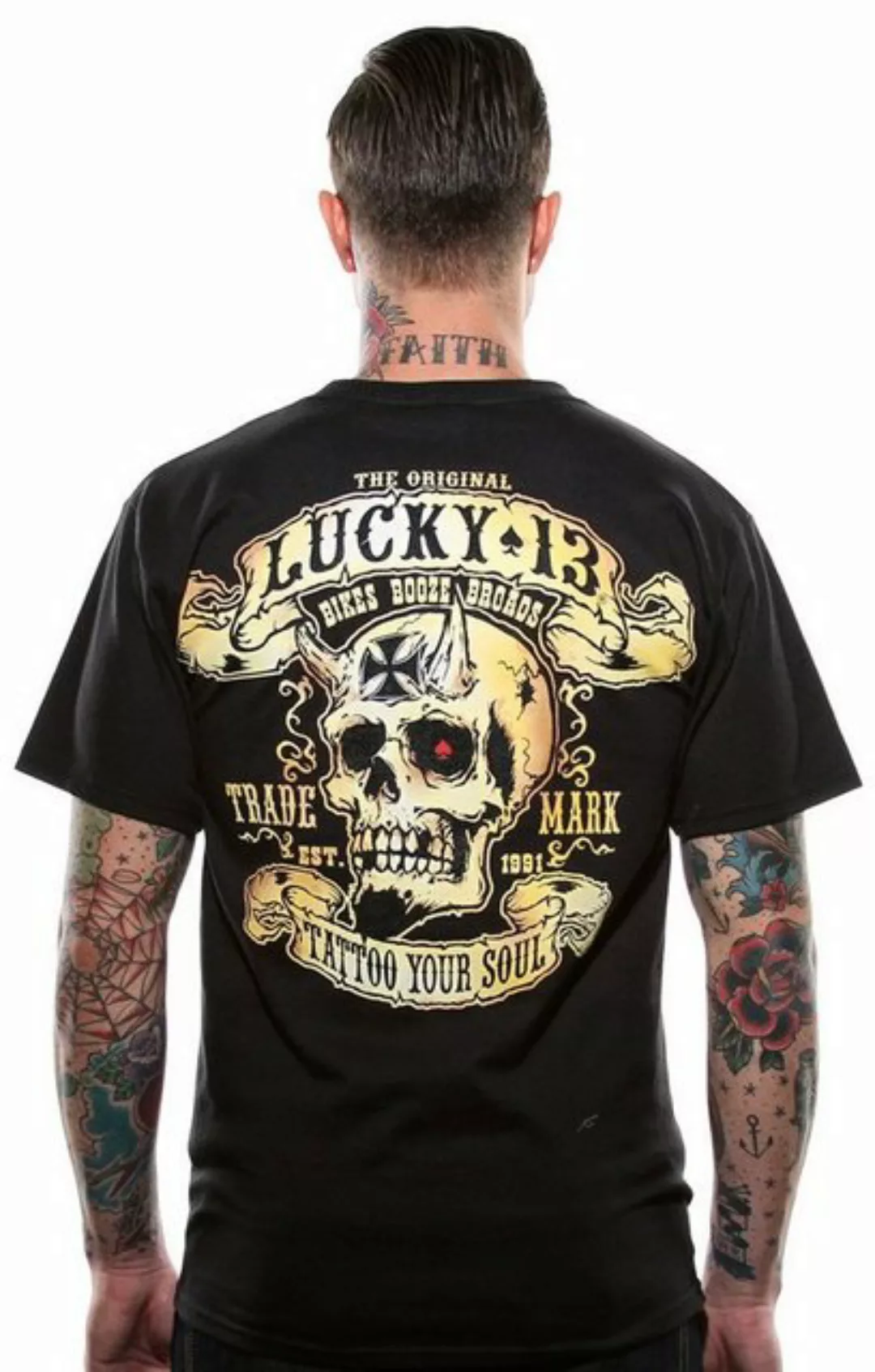 Lucky 13 T-Shirt günstig online kaufen