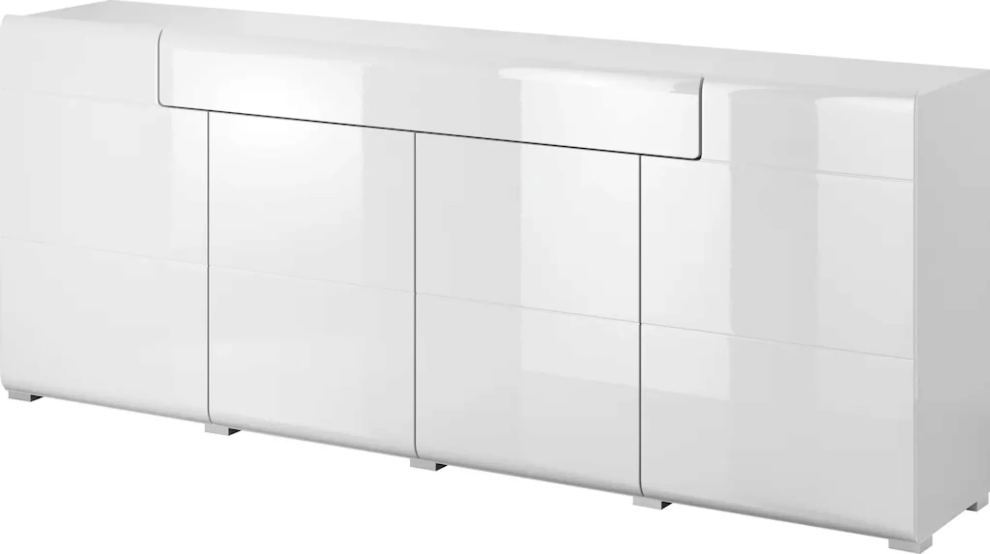 INOSIGN Sideboard "Toledo,Breite 208cm,moderne Kommode mit dekorative Fräsu günstig online kaufen