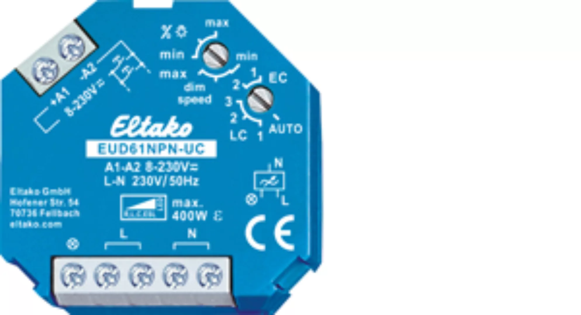 Eltako Stromstoß-Dimmschalter EUD61NPN-UC günstig online kaufen
