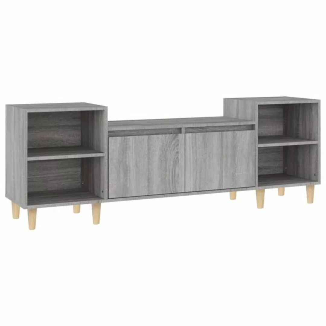 Vidaxl Tv-schrank Grau Sonoma 160x35x55 Cm Holzwerkstoff günstig online kaufen