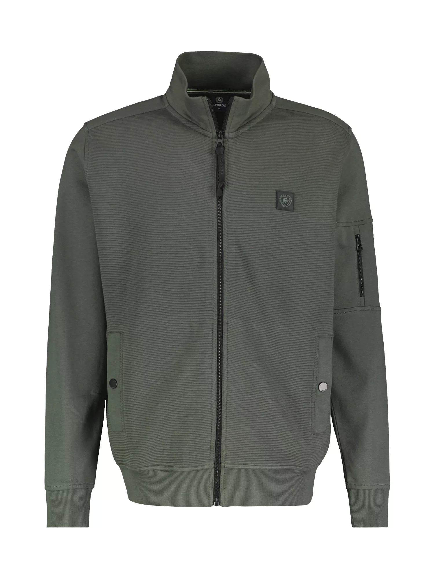 LERROS Sweatjacke "LERROS Herren Sweatjacke in Struktur-Baumwollqualität" günstig online kaufen