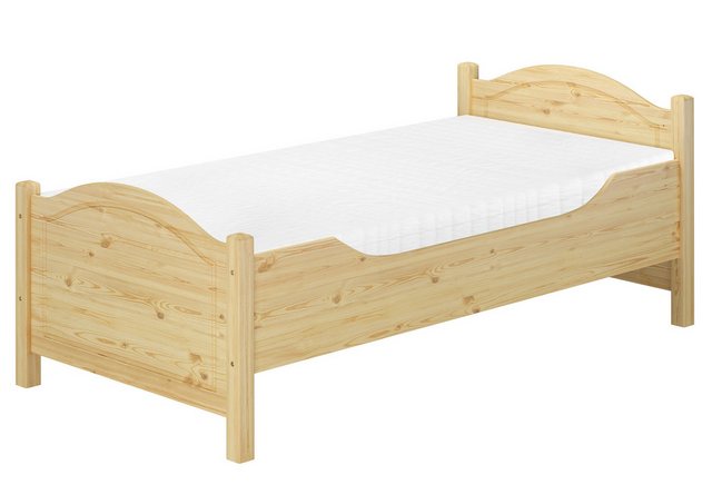 ERST-HOLZ Bett Seniorenbett Landhausstil extra hoch 100x200 Einzelbett Kief günstig online kaufen