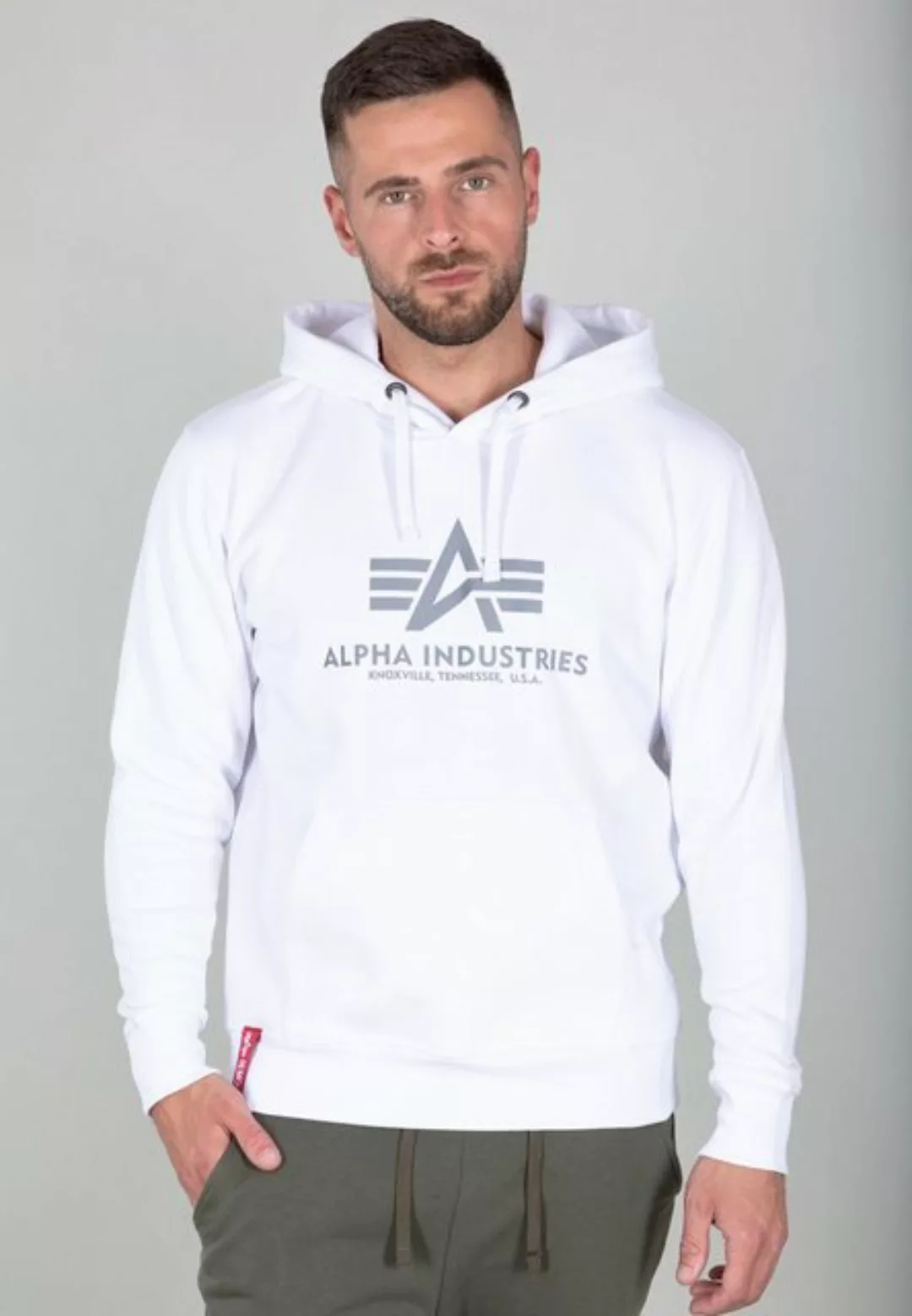 Alpha Industries Hoodie "ALPHA INDUSTRIES Men - Hoodies Basic Hoody Reflect günstig online kaufen